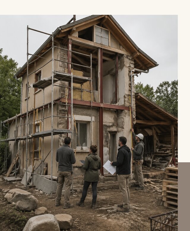 Реконструкция загородного дома под ключ в Мичуринске от бюро